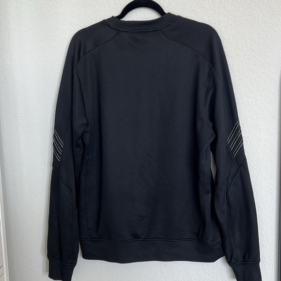 Adidas Texas A&M Black Climawarm Crewneck Sweatshirt - Picture 4 of 6